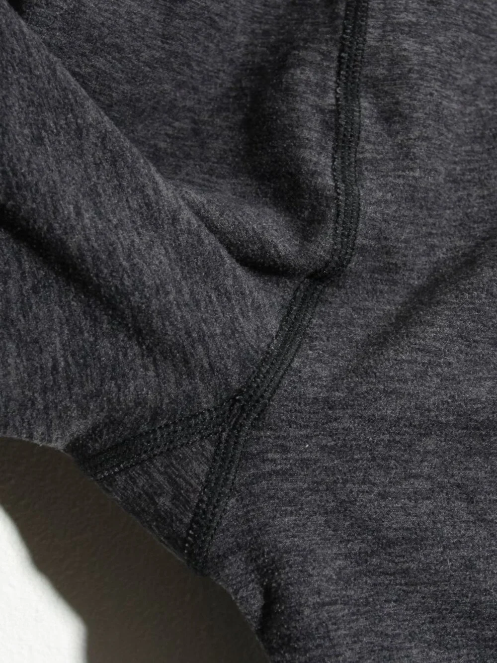 ALO Yoga High-Waist Alosoft Revel Legging Dark Grey Heather Ribbed Size Small